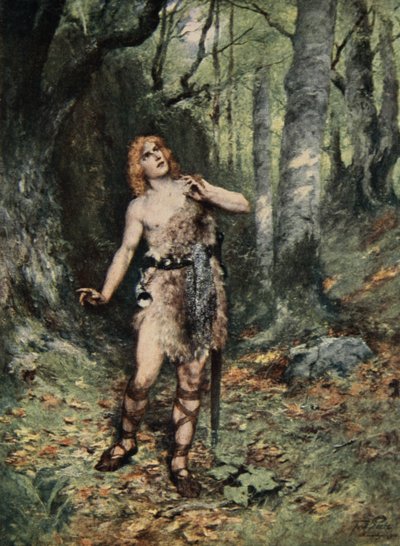 Dann sang in der Stille ein Vogel zu ihm, aus 